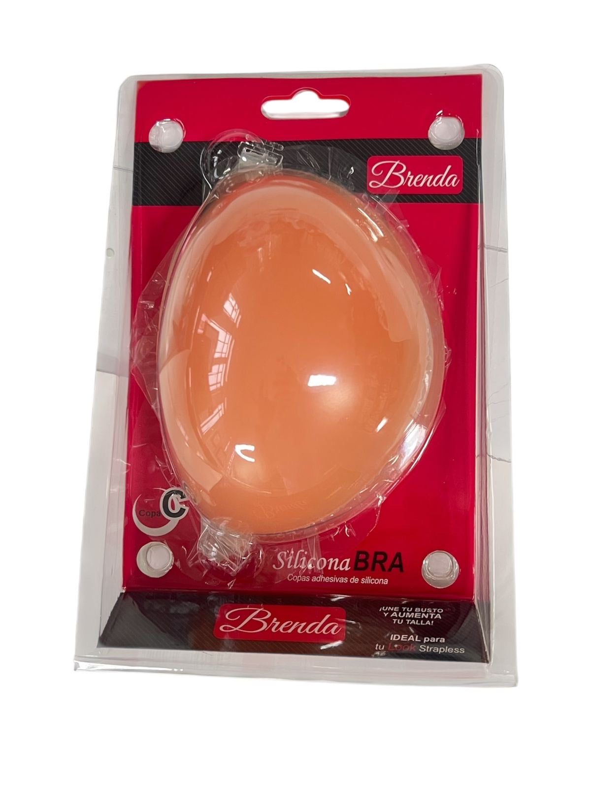 Copa de Silicon broche al frente