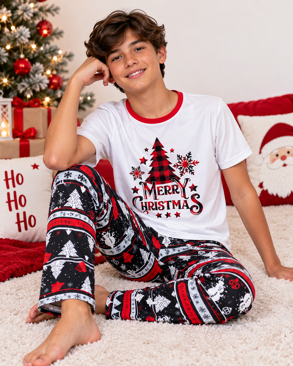 Pijama Navideña Juvenil UNISEX
