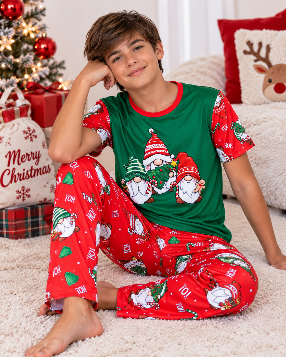 Pijama Navideña Juvenil UNISEX