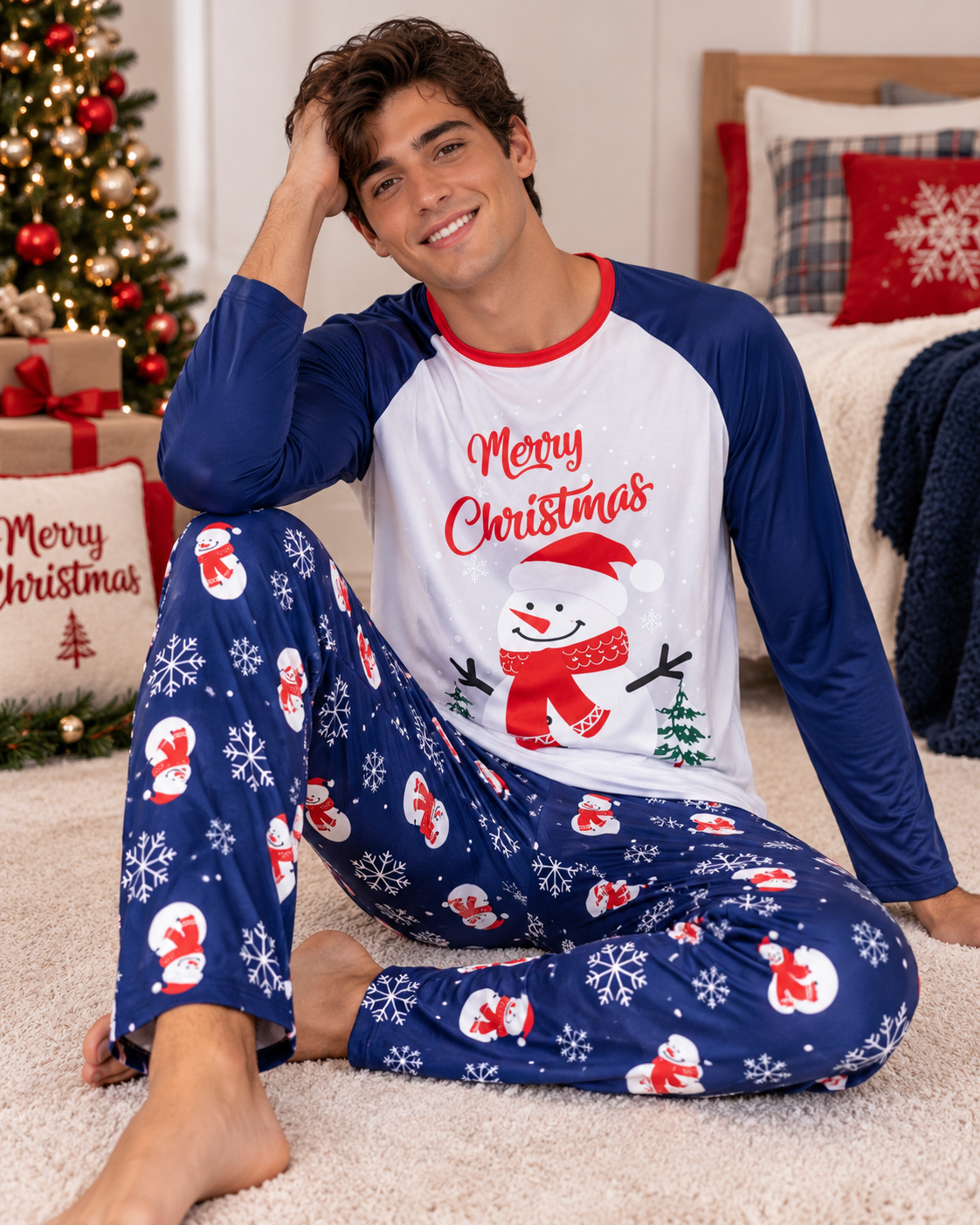 Pijama Navideña Caballero