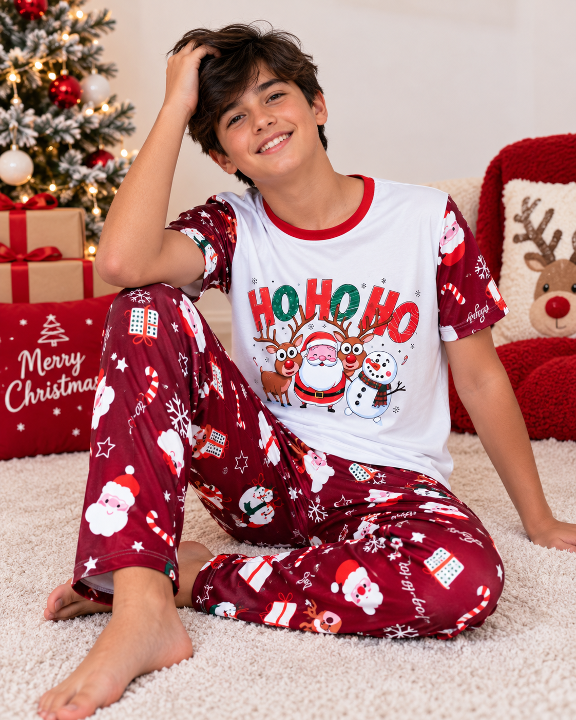 Pijama Navideña Juvenil UNISEX