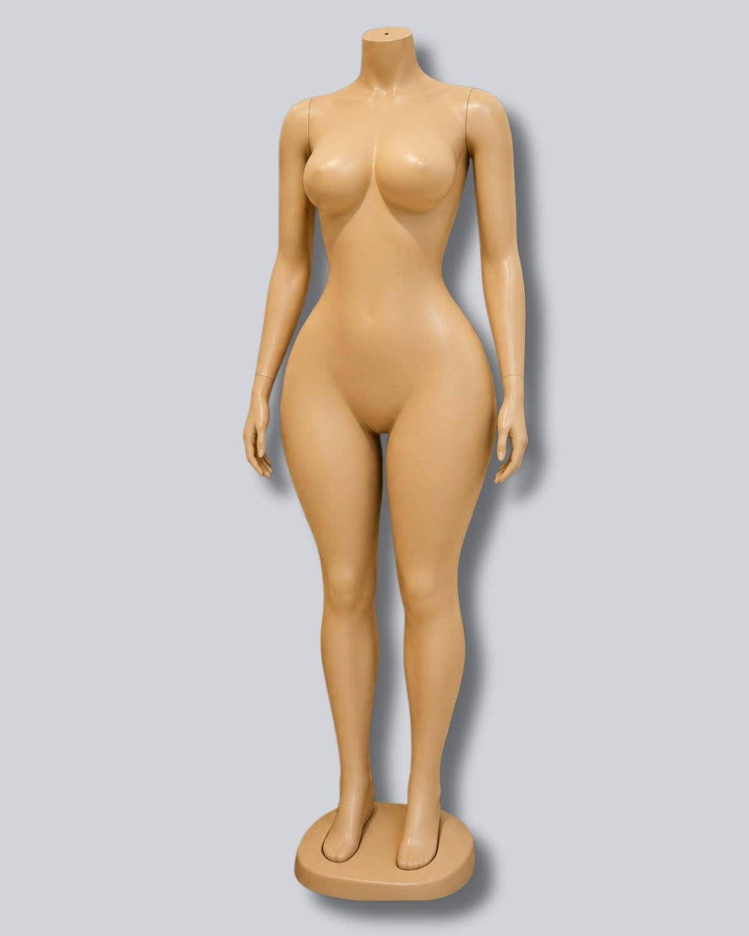 Maniquí Femenino Curvy de Exhibición Premium