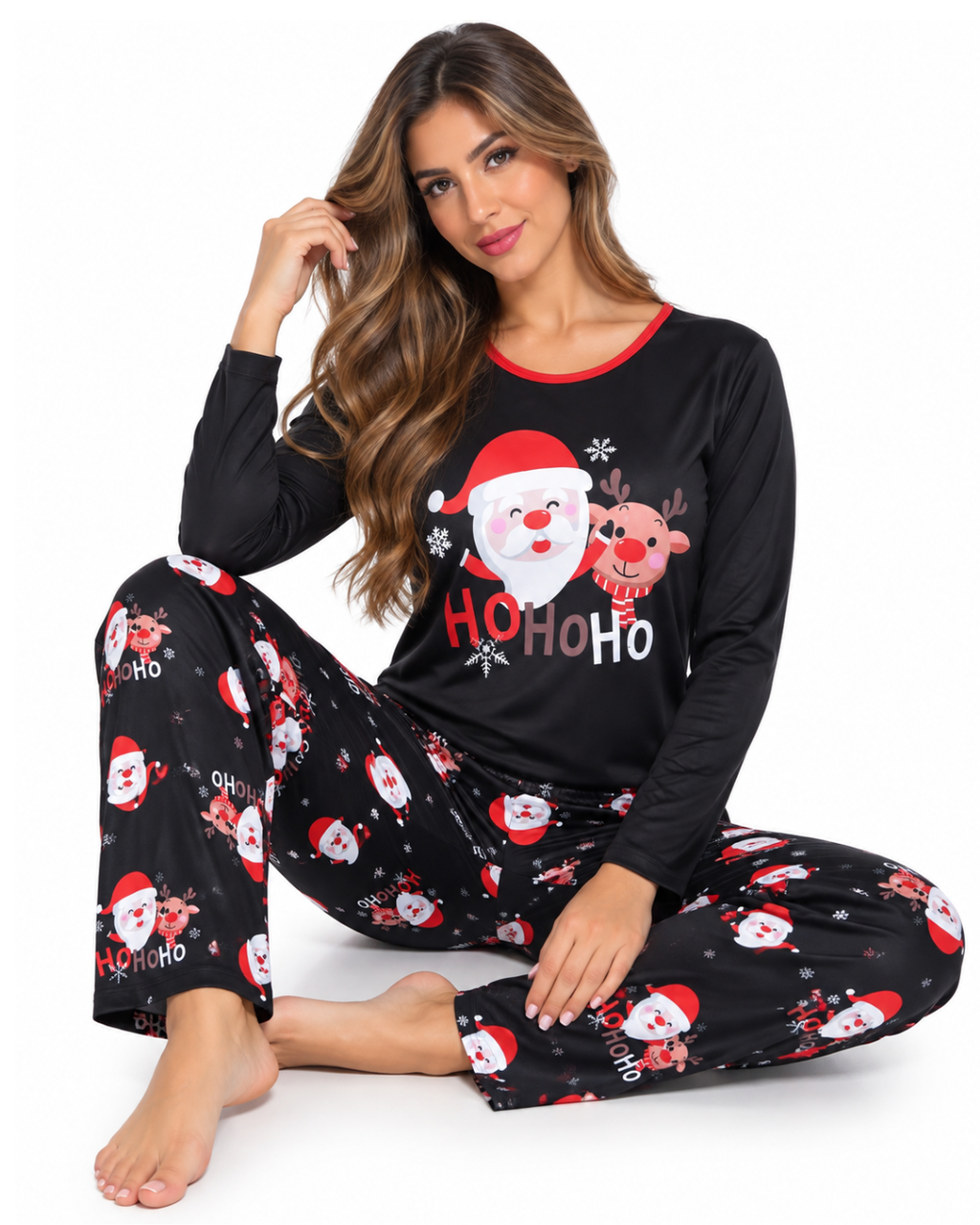 Pijama Navideña Dama ML