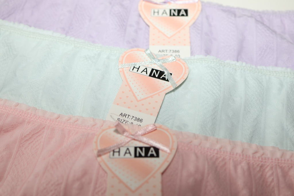 Calzón de Niña HANA PAQ X3