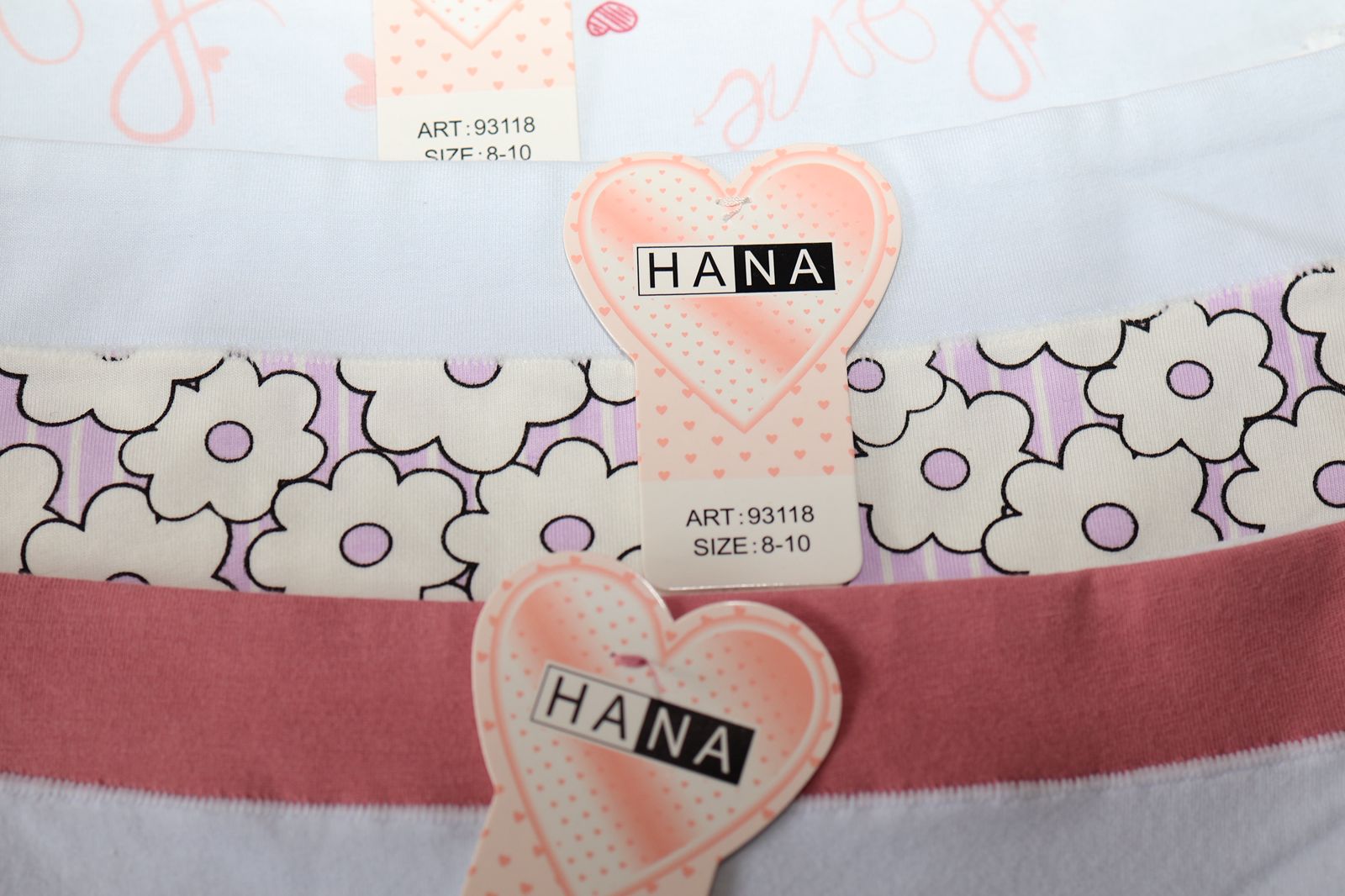 Boxer de Niña HANA PAQ X3