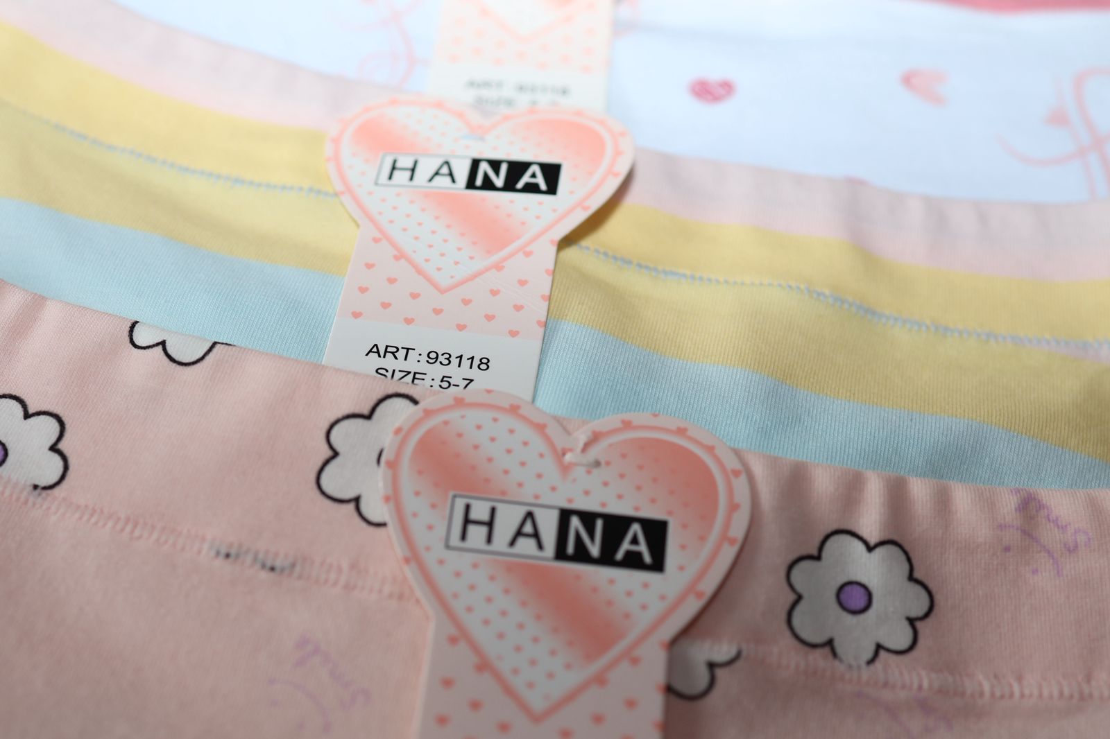 Boxer de Niña HANA PAQ X3