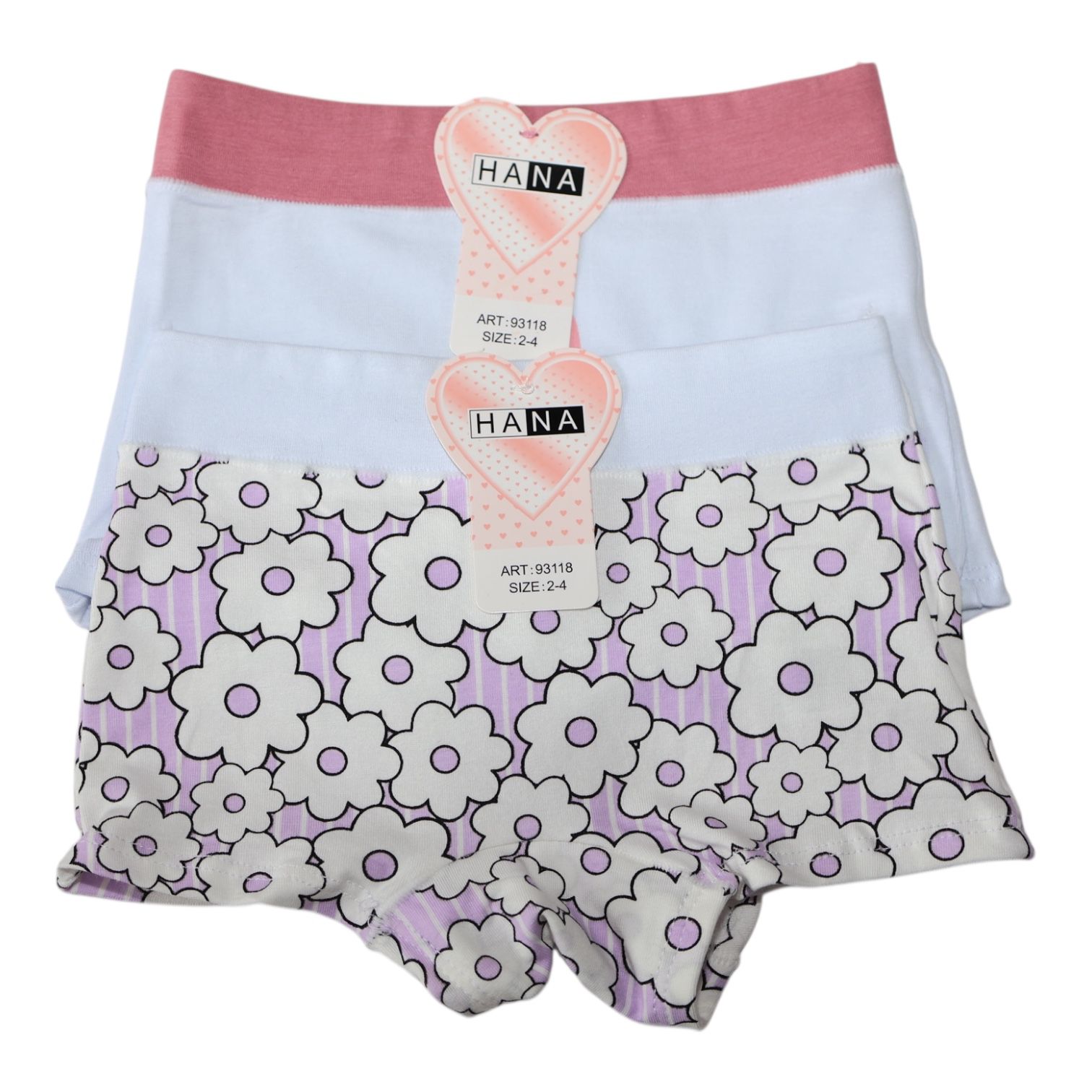 Boxer de Niña HANA PAQ X3