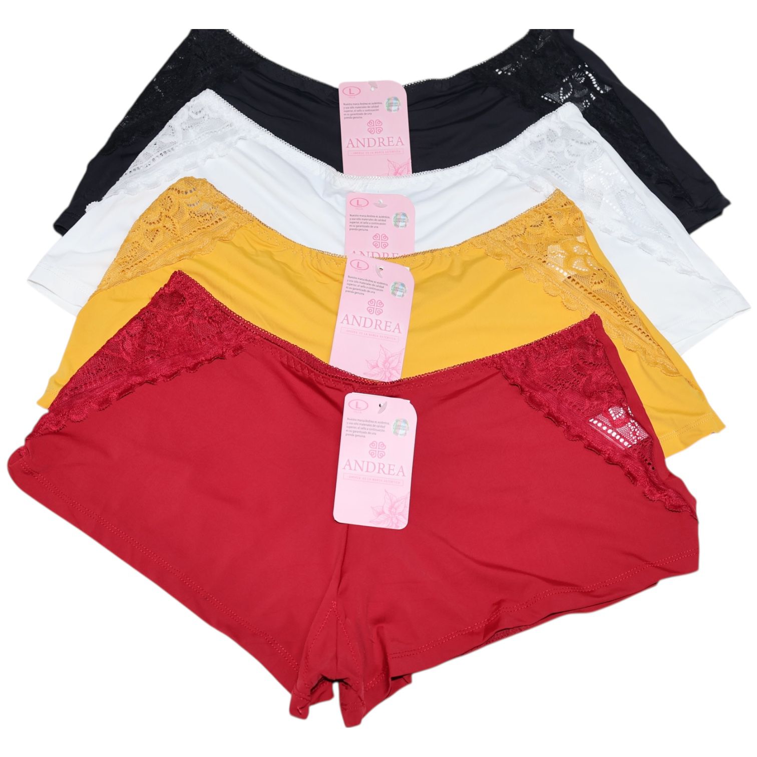 Boxer Dama ANDREA PAQ X4