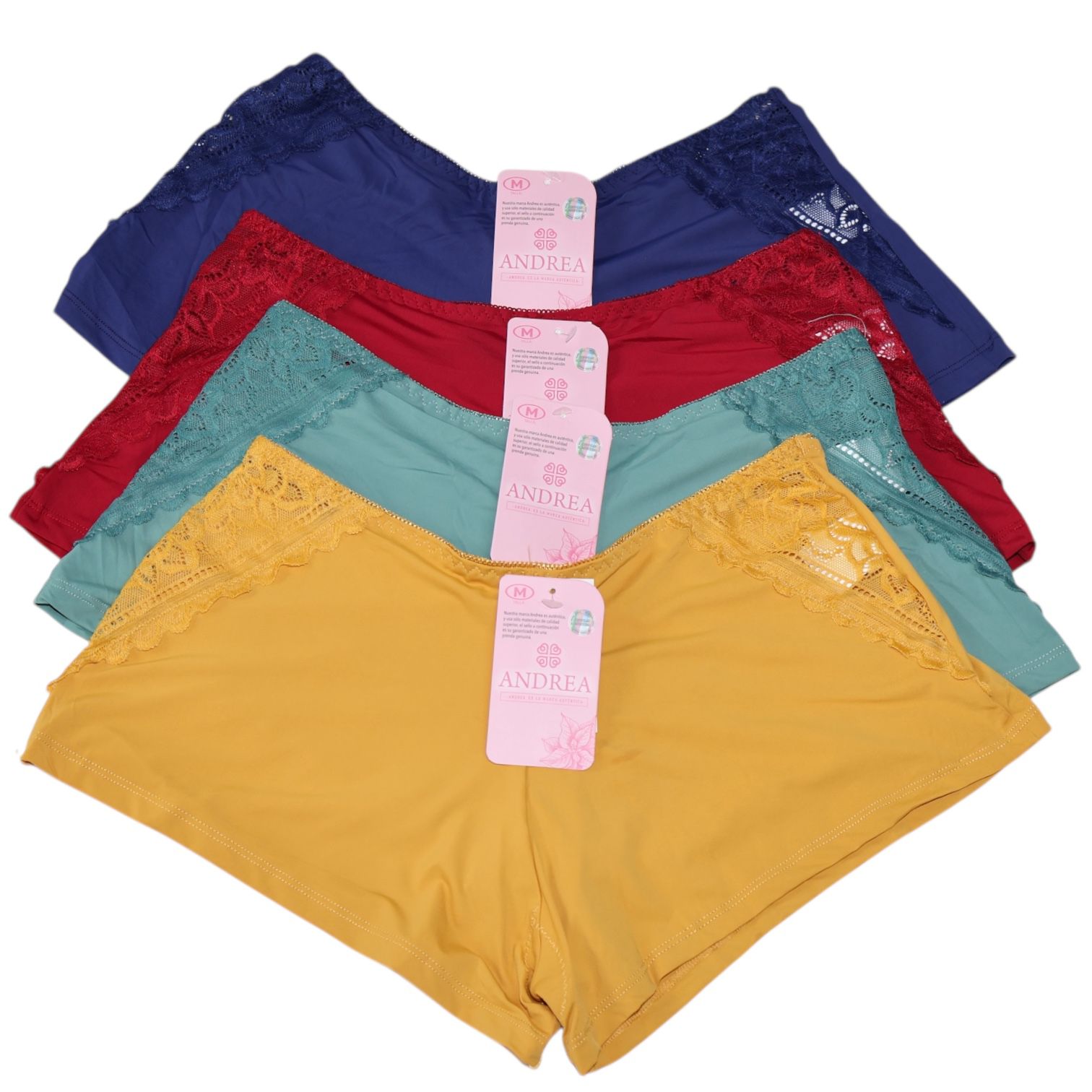 Boxer Dama ANDREA PAQ X4