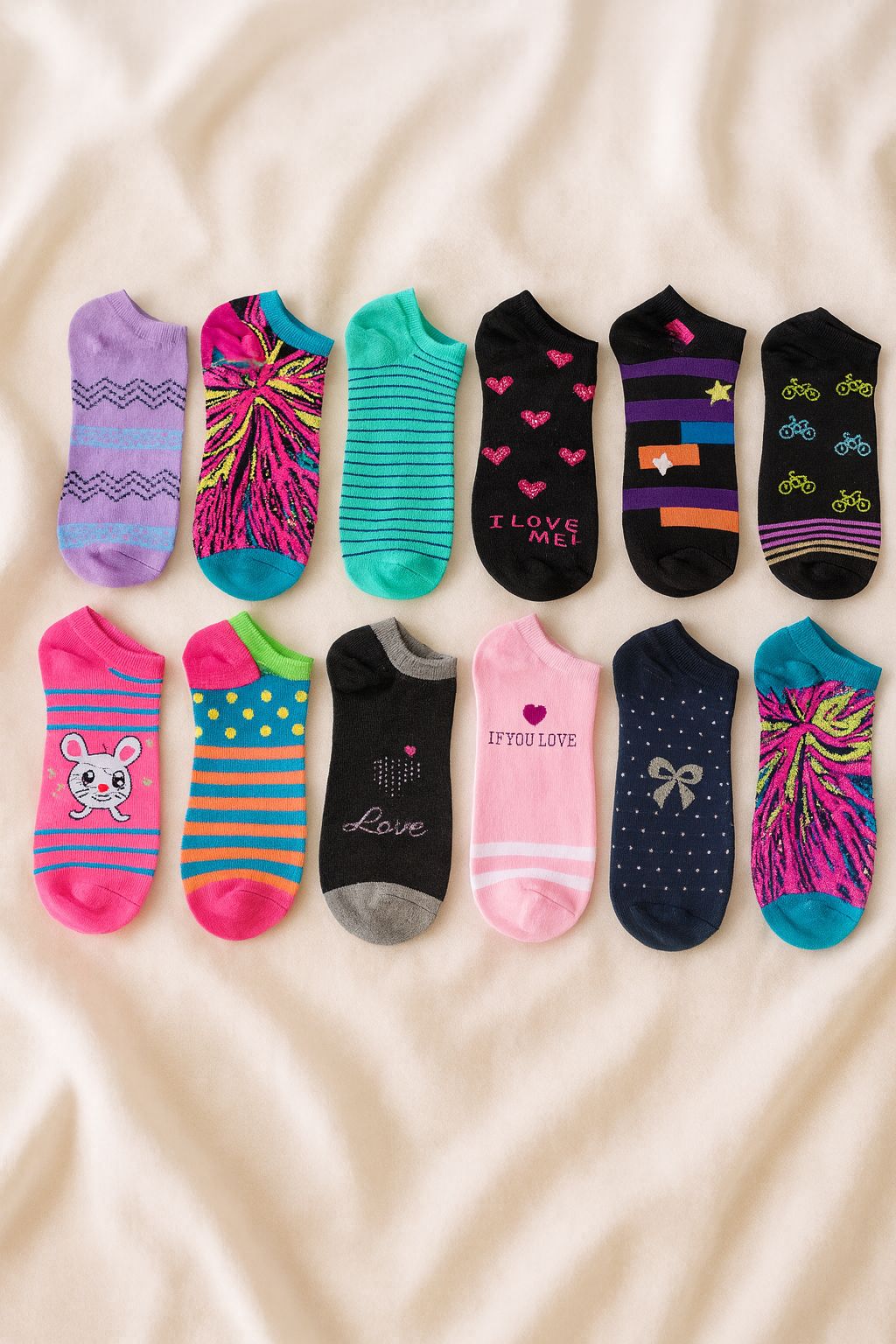 Calcetas de Dama PAQ X12