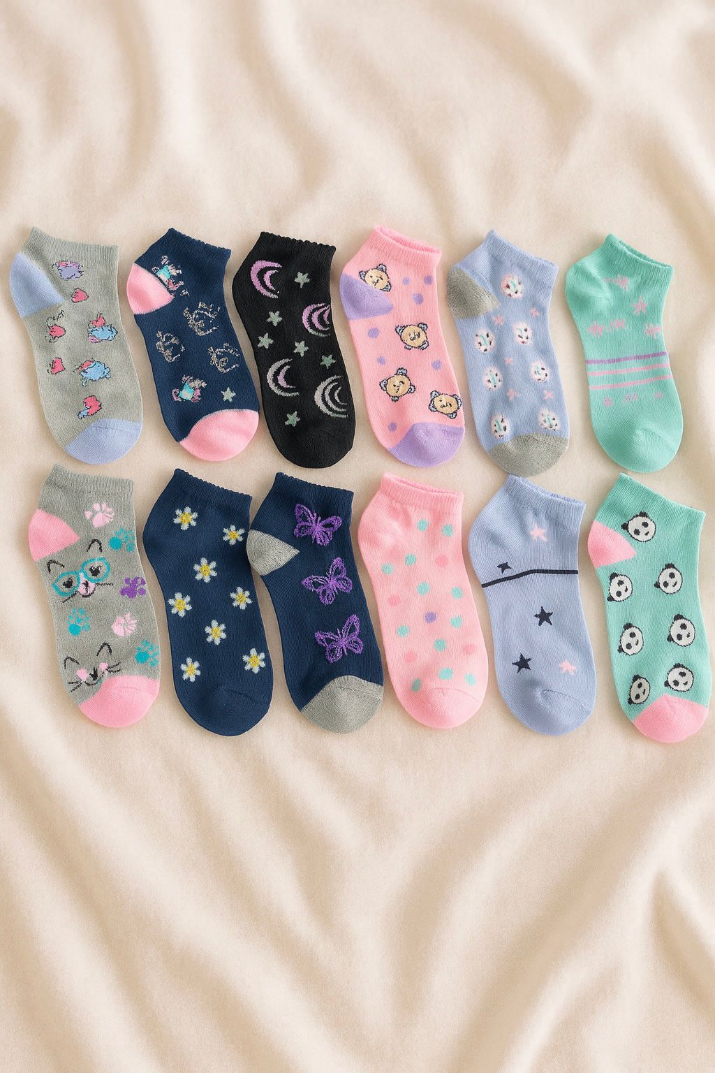Calcetas de Dama PAQ X12