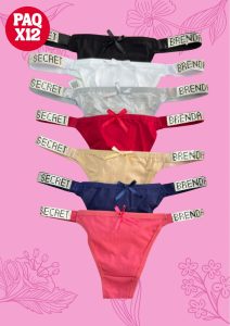 Paquete Cerrado De Blumers PAQ X12